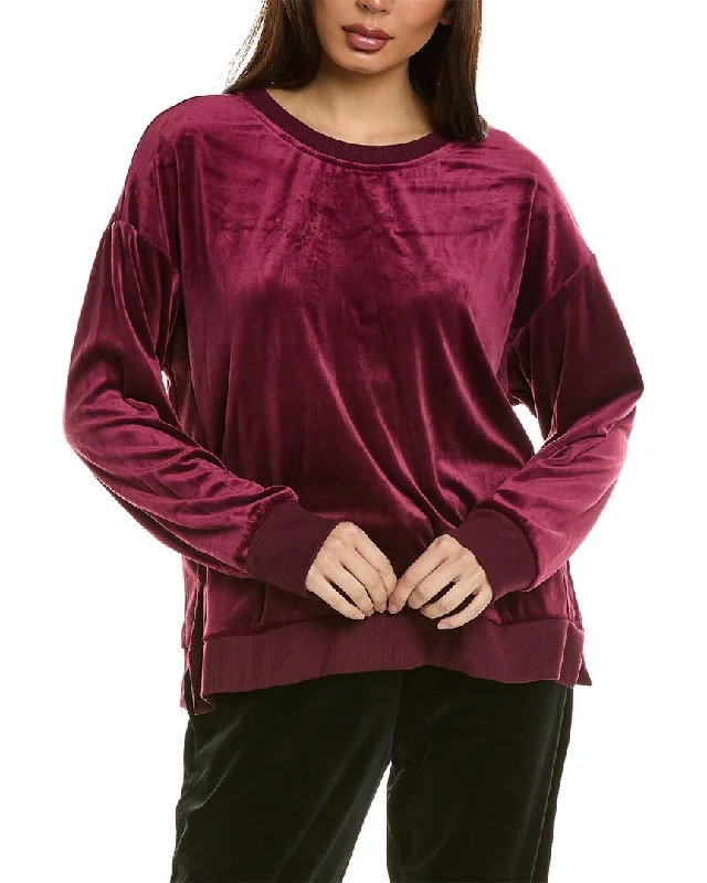 Luxury women's pajamas for sleep-Donna Karan Sleepwear Sleep Top