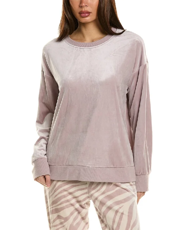 Cozy women's pajamas for relaxation-Donna Karan Sleepwear Sleep Top