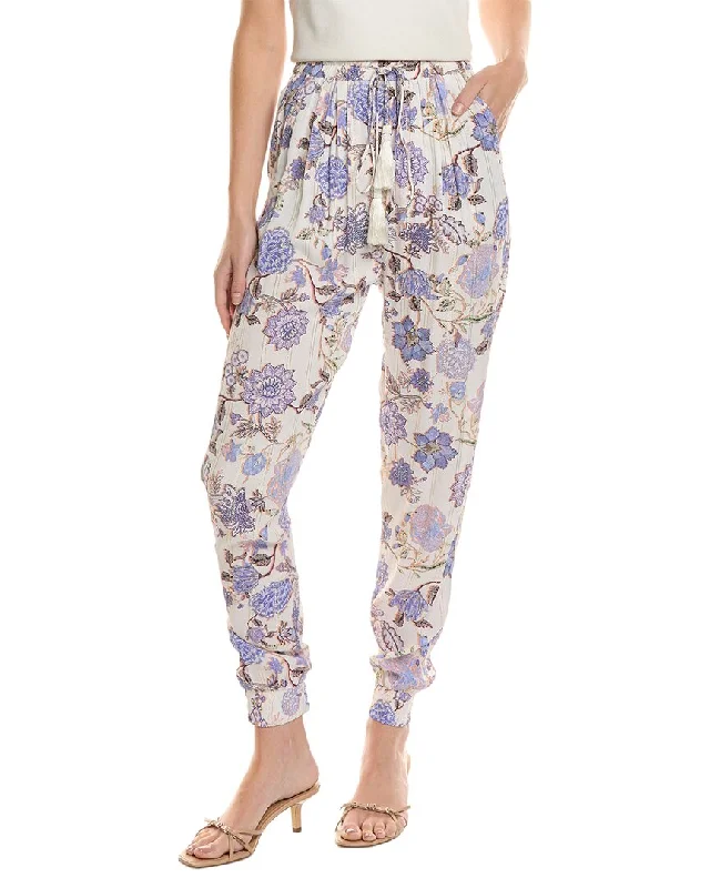 Relaxing women's pajamas with soft material-Hemant & Nandita Jogger Pant