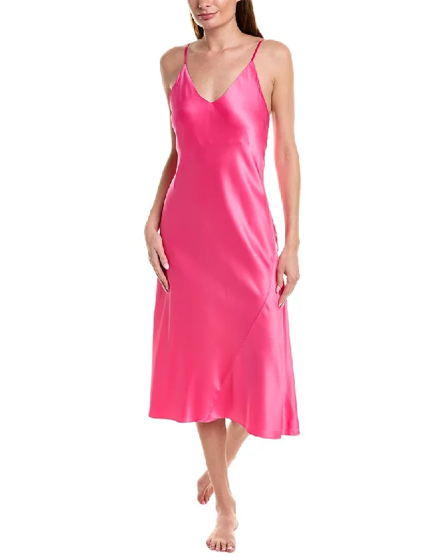 Women's pajamas with matching bottoms-Natori Glamour Gown