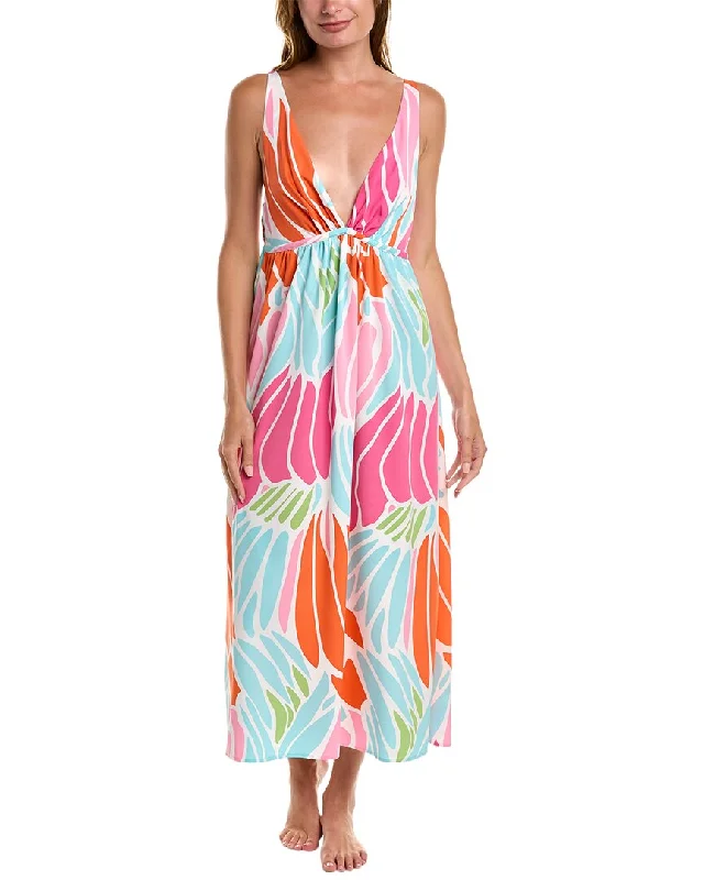 Elegant women's pajamas for peaceful nights-Natori Papillon Gown