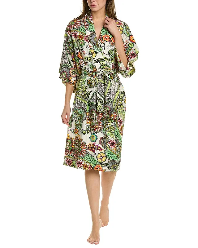 Women's pajamas for comfort and relaxation-Natori Peizuri Robe