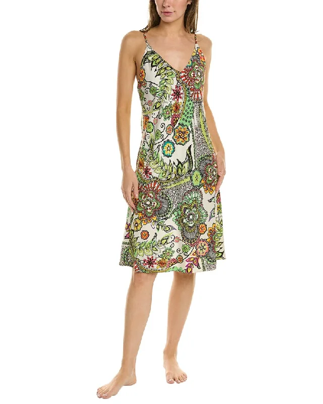 Stylish women's pajamas with trendy style-Natori Peizuri Slip