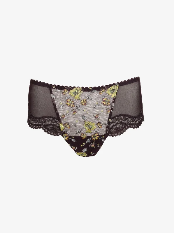 Comfortable cotton panties for daily wear-Malba Luxury Thong - Amethyst
