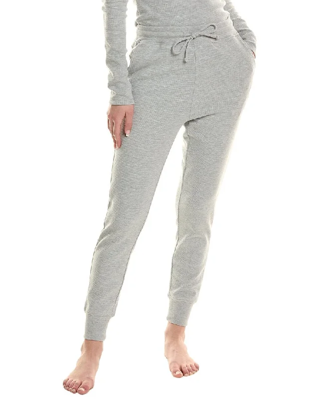Women's pajamas with a chic look-Rachel Parcell Waffle Fitted Jogger Pant