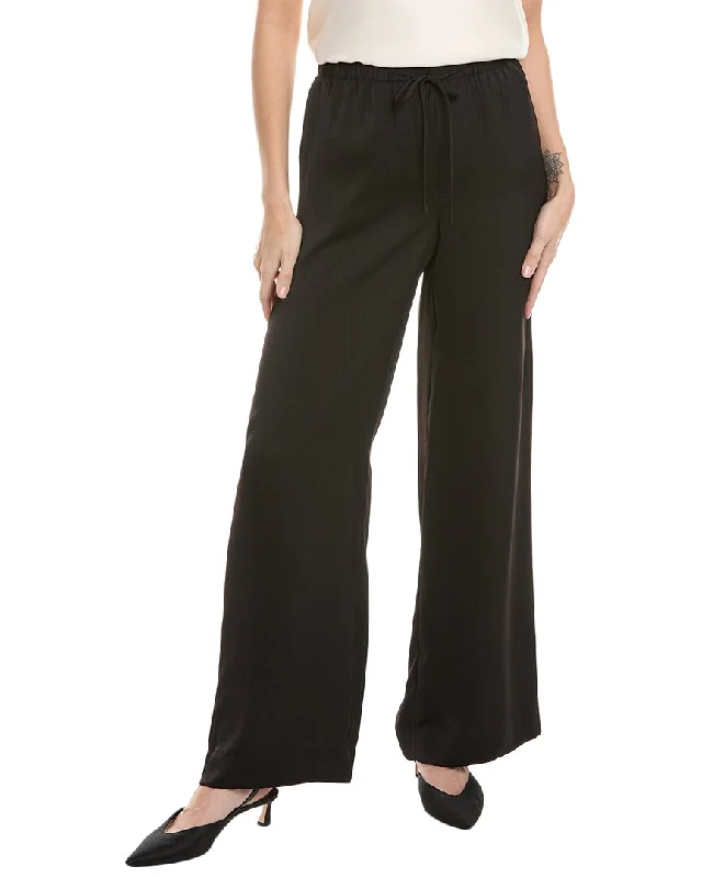 Silk women's pajamas for bedtime-Vince Pajama Pant