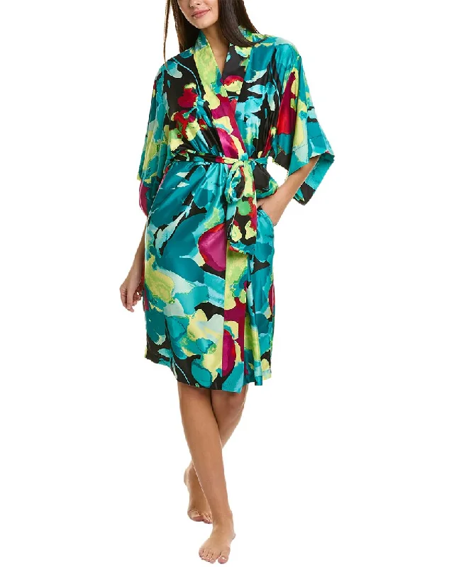 Classic robe sets for women with soft texture-Natori Suisai Robe