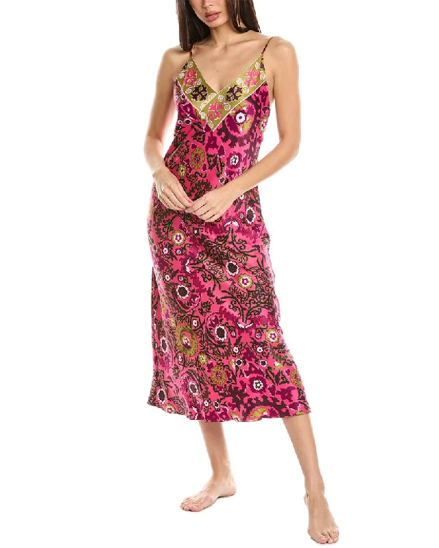 Women's robe sets with soft fleece-Natori Palazzo Gown