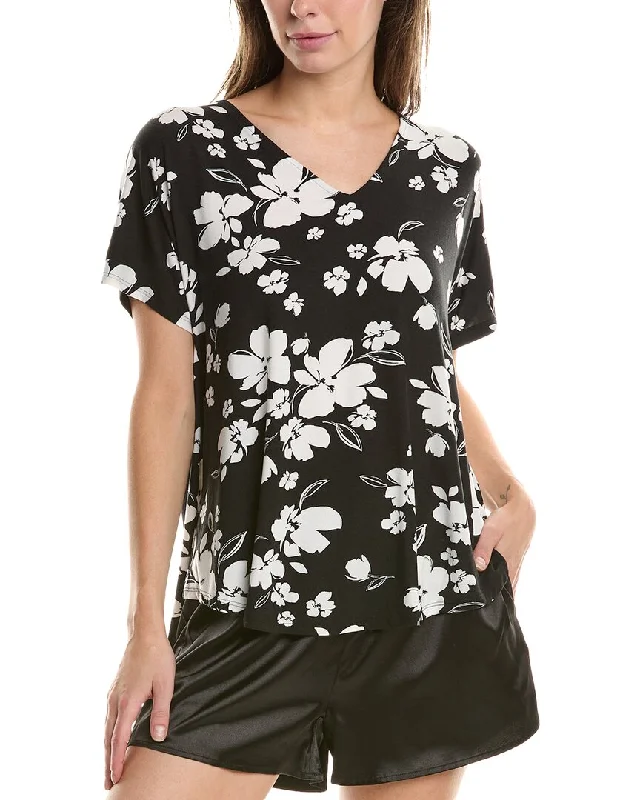 Women's robe sets for post-shower comfort-Donna Karan Sleepwear Sleep Top