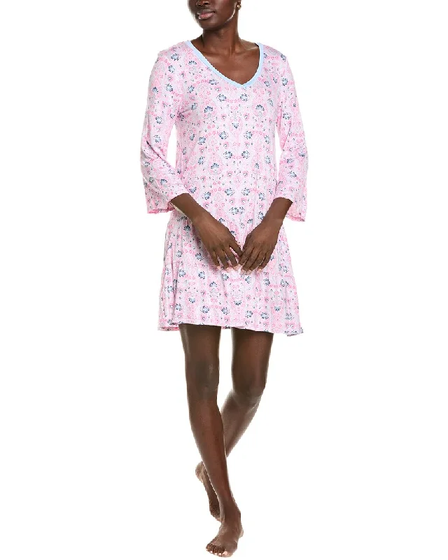 Women's robe sets for morning relaxation-Ellen Tracy Nightshirt