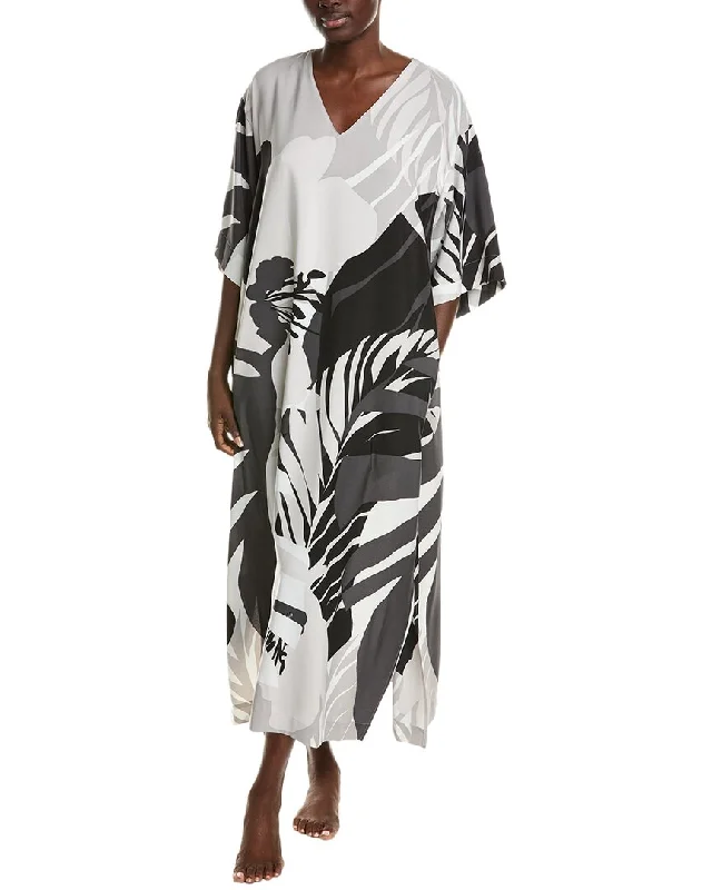 Trendy women's robe sets with lace-Natori Portofino Gown