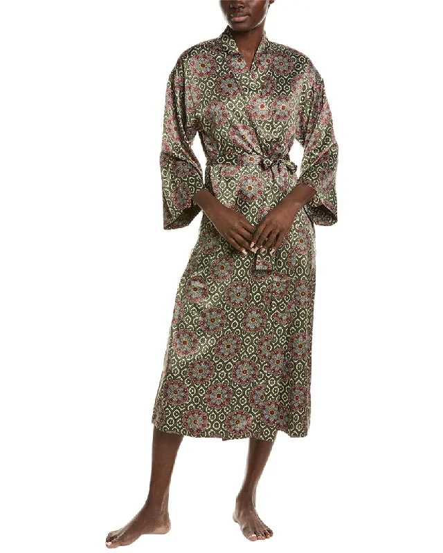 Women's robe sets for post-bath wear-N Natori Fez Robe
