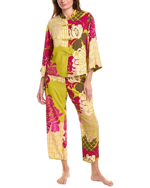 Women's robe sets with relaxed style-Natori Rimini Pajama Pant Set