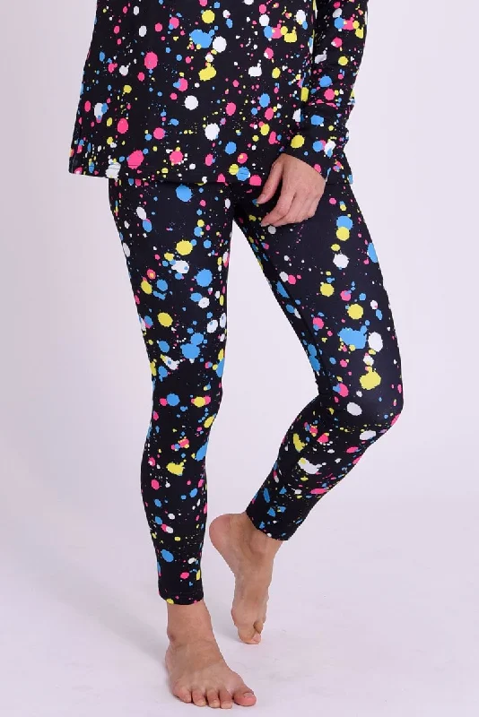 Women's robe sets with beautiful patterns-Baselayer Leggings  - Catalina Wine Mixer Women's