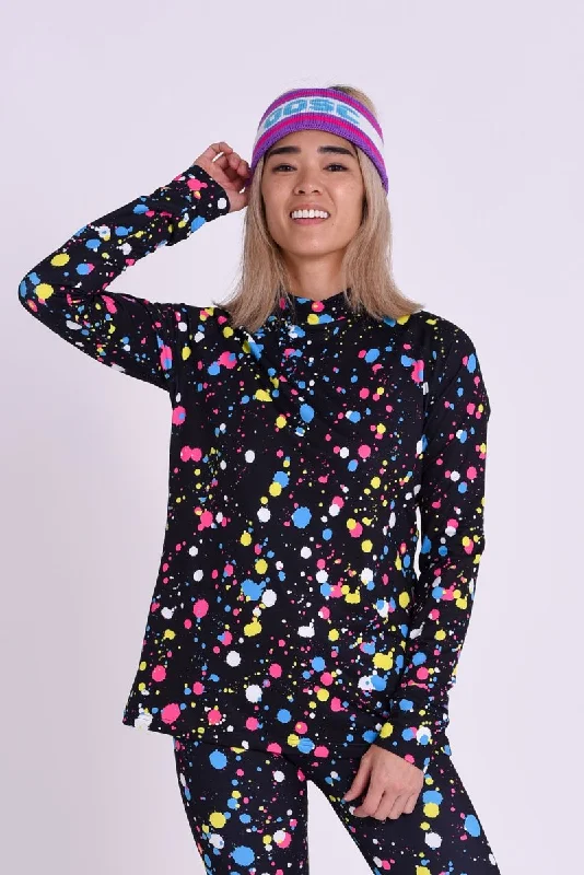 Women's robe sets with matching sleepwear-Baselayer Top - Catalina Wine Mixer Women's