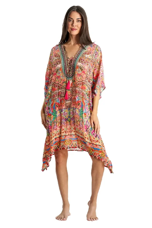 Women's robe sets with unique lace details-Kaftan for Women