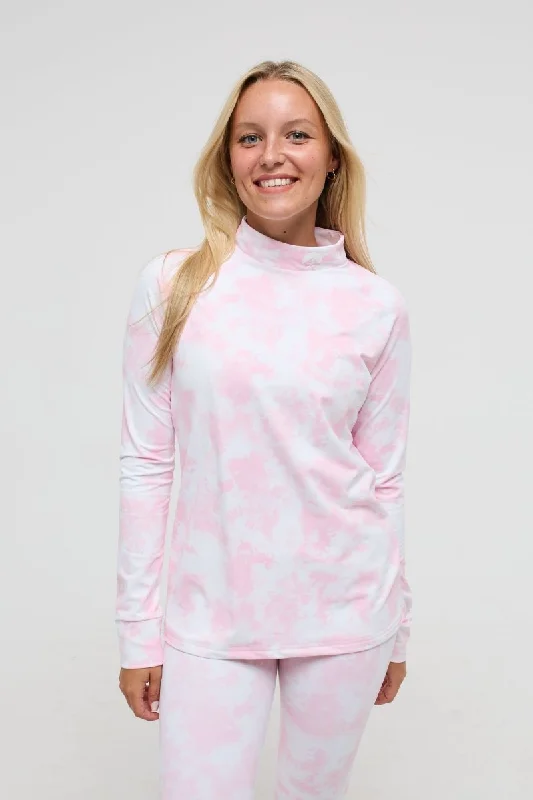 Women's robe sets with satin finish-Baselayer Top - Katie Ormerod Signature Collection Women's