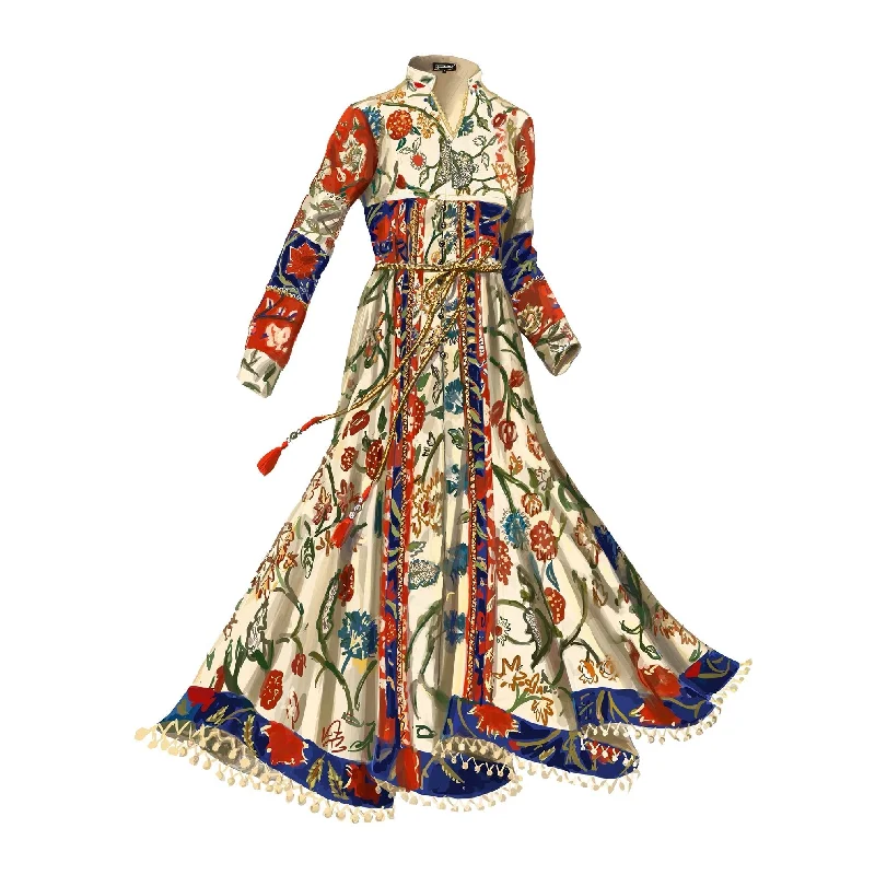 Casual women's robe sets for all-day wear-Jaisalmer Dress