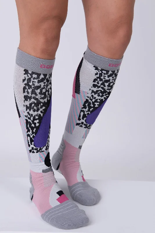 Women's robe sets with soft fabric-Penfold Multicoloured Ski Sock