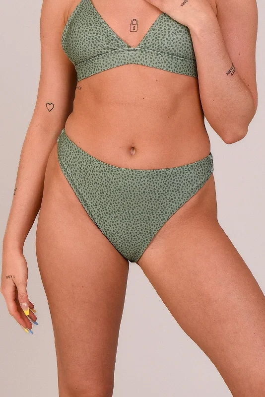 Women's robe sets for winter evenings-Sahara Sage Mile High Bikini Bottoms