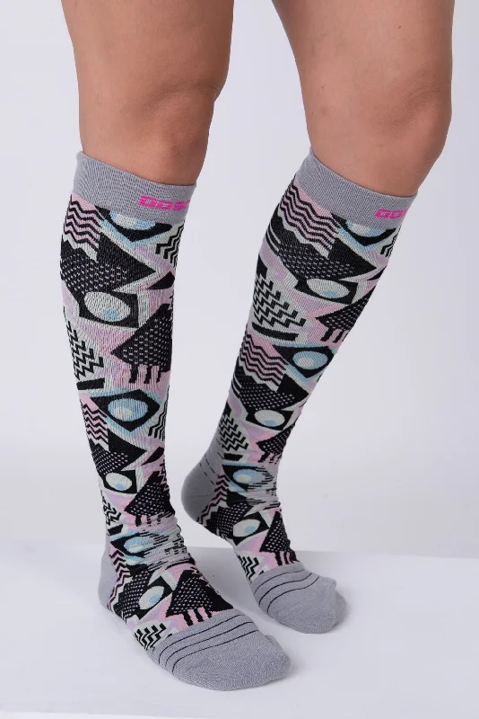 Women's robe sets for a chic look-Saved By The Bell Ski Sock