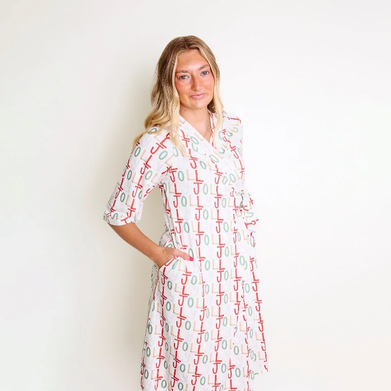 Women's robe sets with comfortable fit-Women's Everyday Robe - Jolly