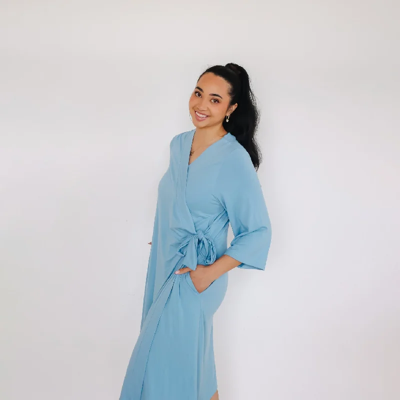 Women's robe sets for post-shower comfort-Women's Everyday Robe - Robin