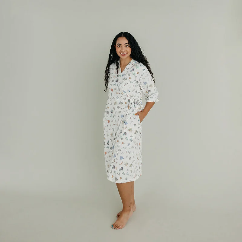 Cozy women's robe sets for fall-Women's Everyday Robe - Wizarding World™