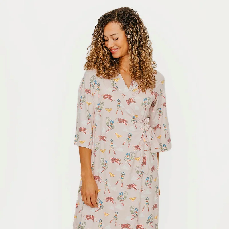 Women's robe sets for lounging in style-Women's Everyday Robe - Wonder Woman™