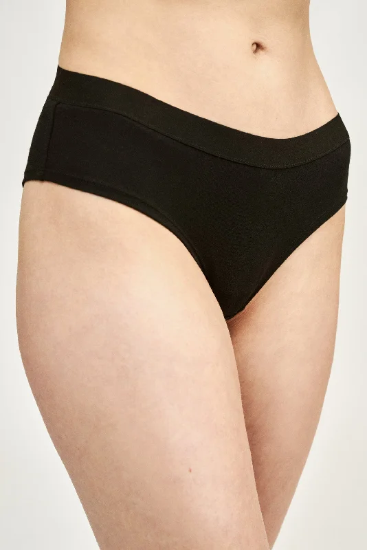 Women's panties with cotton gusset for hygiene and comfort-3-Pairs Hipster
