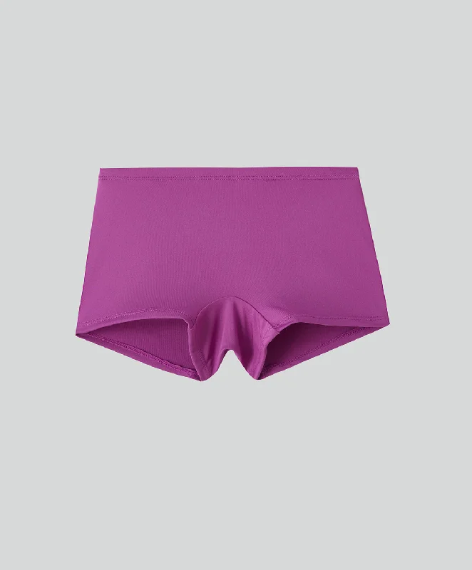Women's panties with seamless edges for invisible wear-Energized Junior Artletes Boxshorts Panty with Smiley Face 300-3001C Women's panties with seamless edges for invisible wear-Energized Junior Artletes Boxshorts Panty with Smiley Face 300-3001C