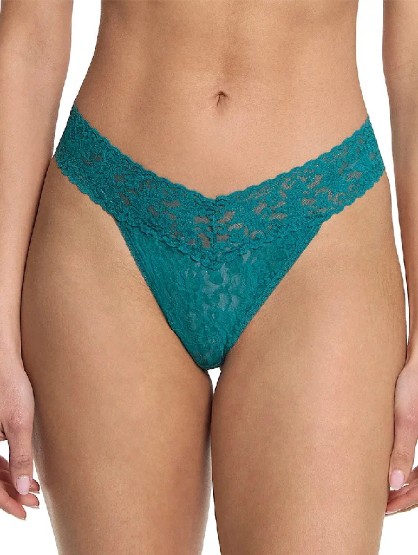 Women's panties with smooth waistbands for ultimate comfort-Hanky Panky Original Thong