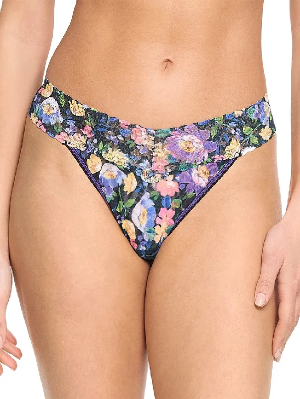 Women's panties for curvy women with extra tummy control-Hanky Panky Original Thong