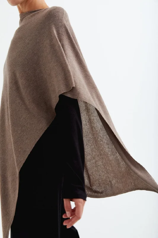 Women's panties with lace back for elegance-One Size Classic Poncho