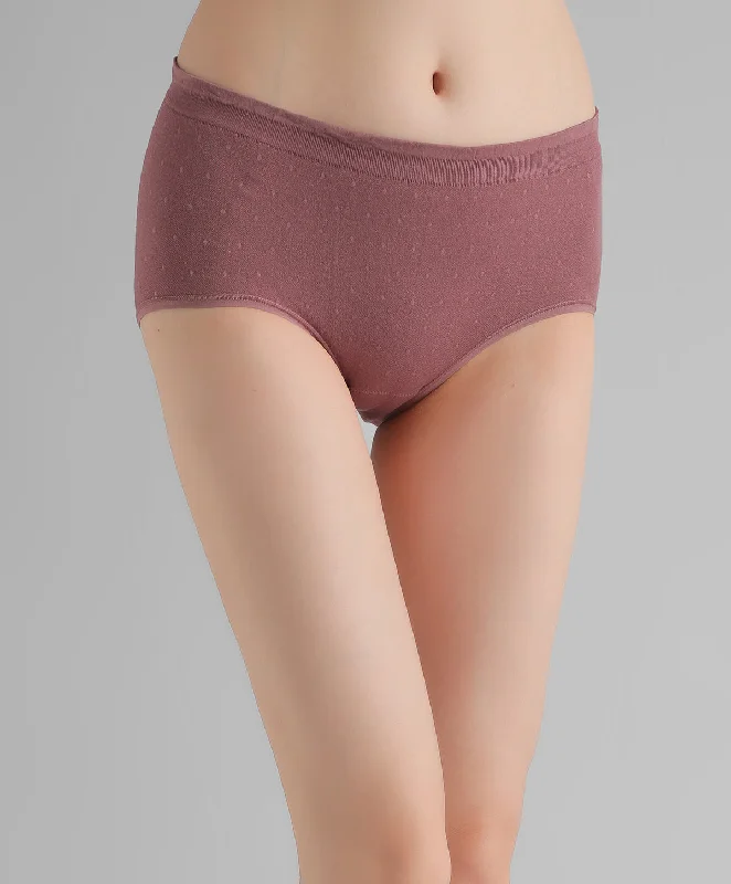Women's panties for summer wear with cooling fabric-Seamless Contour 502-7143S