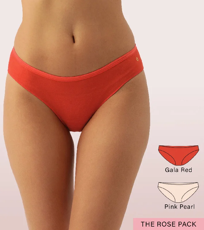 Women's panties with cotton gusset for comfort-Bikini Panty | Full Coverage & Low Waist | Antimicrobial & Stain Release Finish | Pack of 2 | Colors May vary Women's panties with cotton gusset for comfort-Bikini Panty | Full Coverage & Low Waist | Antimicrobial & Stain Release Finish | Pack of 2 | Colors May vary