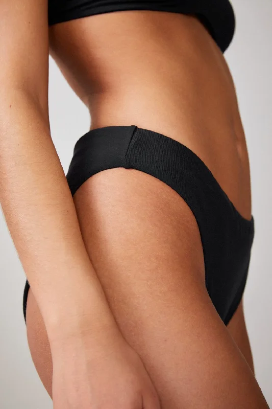 Women's panties with decorative lace details for luxury-Bikini Tanga