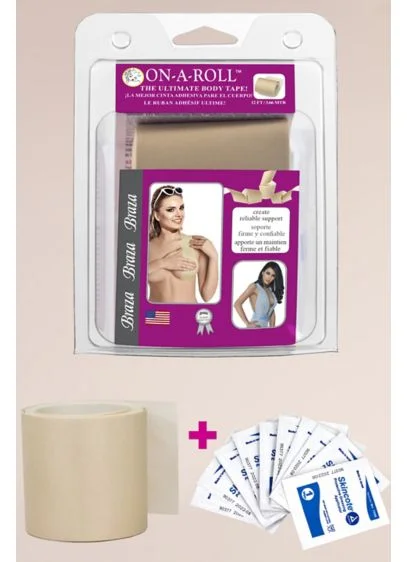 Affordable women's panties online-BRAZA ON A ROLL ADHESIVE BODY TAPE