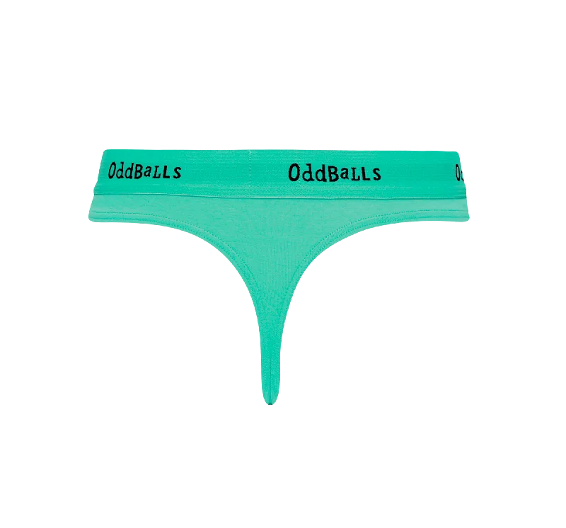 Thong panties for no-show lines-Cactus - Ladies Thong