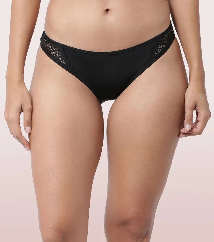 Women's panties with soft cotton material for comfort-Low Waist Co-Ordinate Panty