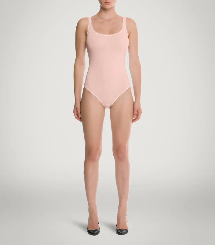 Women's panties for large waist-Jamaika String Bodysuit Rosepowder