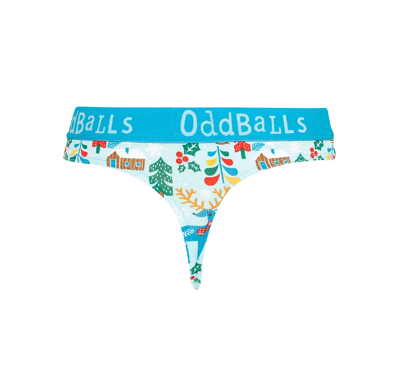 Women's panties with low rise-Lap Land - Ladies Thong
