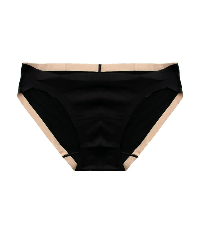 Best women's panties for comfort-Comfort Devotion Fused Bikini Black