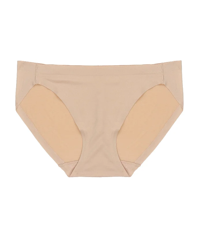 Women's panties for sensitive areas-Comfort Devotion Fused Bikini Latte Lift