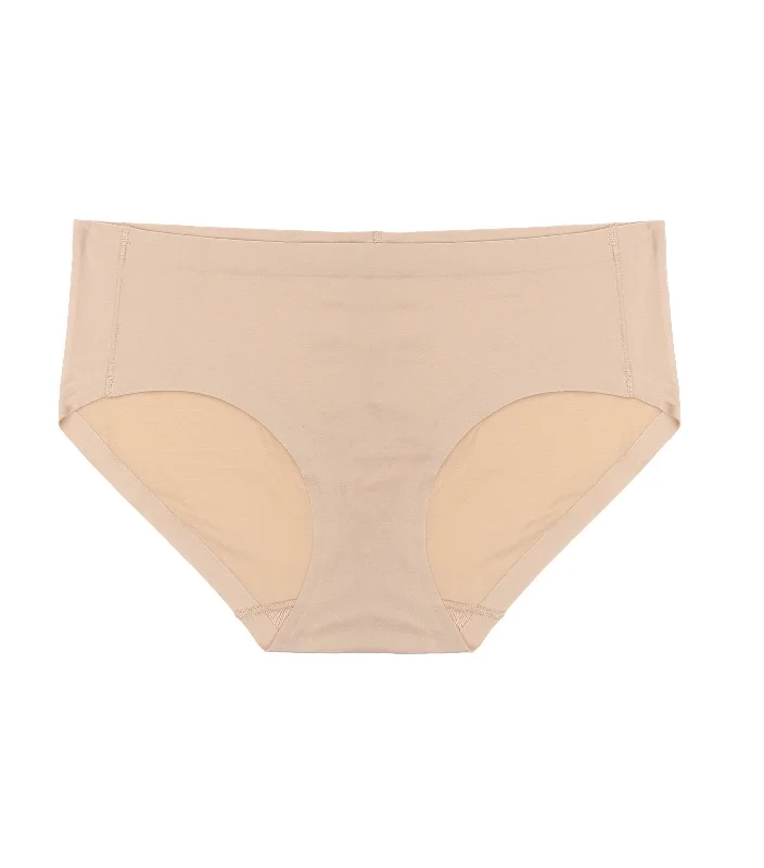 Organic cotton panties for eco-friendly wear-Comfort Devotion Fused Hipster Latte Lift