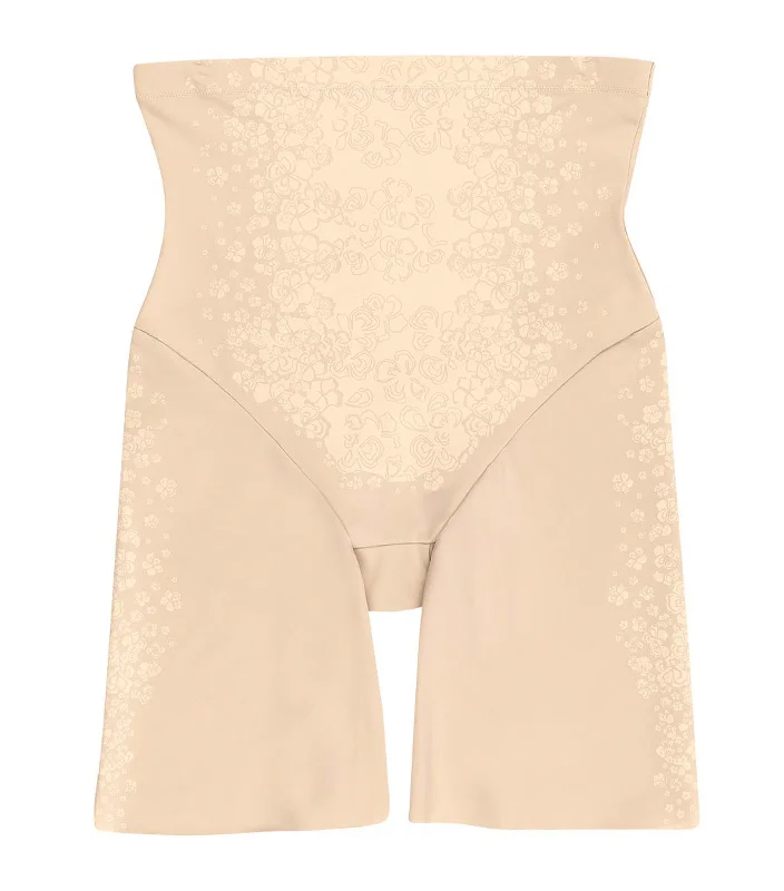 Women's panties for pregnancy-FitSense™ High Waist Thigh Slimmer Nude