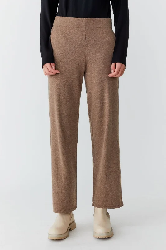 Women's panties for smooth finish under dresses-Knit Trousers