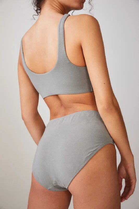 Women's panties for long wear with breathable fabric-Bikini Shaping Brief