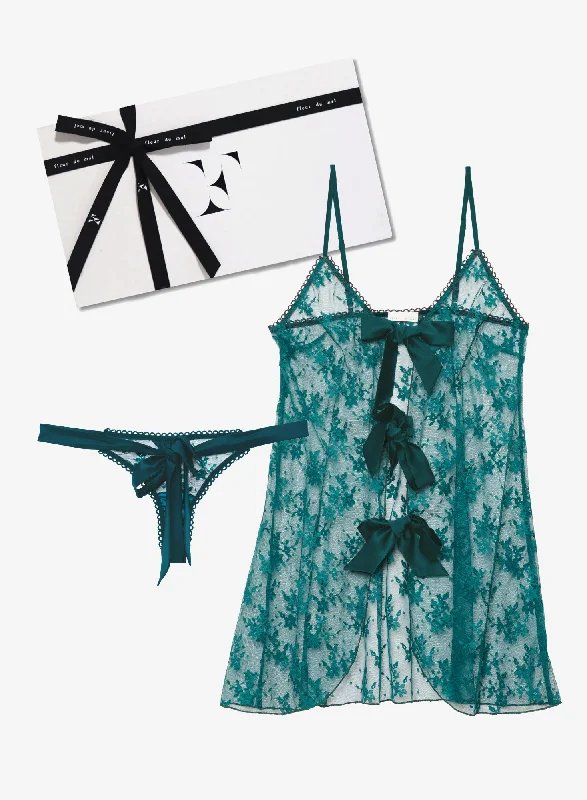 Women's panties with mesh fabric for breathability-Untie Me Gift Set