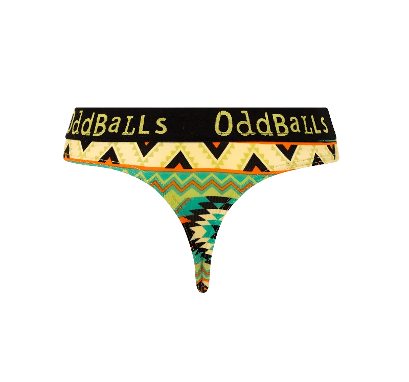 Women's panties with high rise-Wild West - Ladies Thong